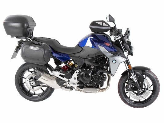 BMW F 900 XR Topcase Carrier - Alu Rack Combination With Original Rear Rack - Hepco Becker - 6556548 01 01