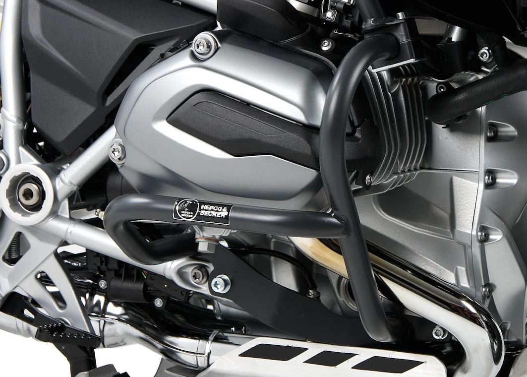 BMW R1200GS Protection Engine Crash Bars (Steel) Black - Hepco Becker - 501668 00 01