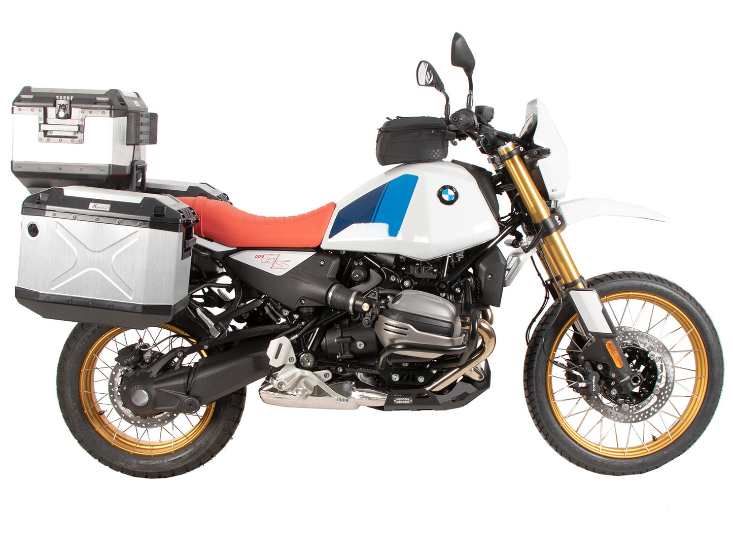 BMW R 12 G/S Carrier - Topcase Alurack -  Hepco Becker -6526546 01 01