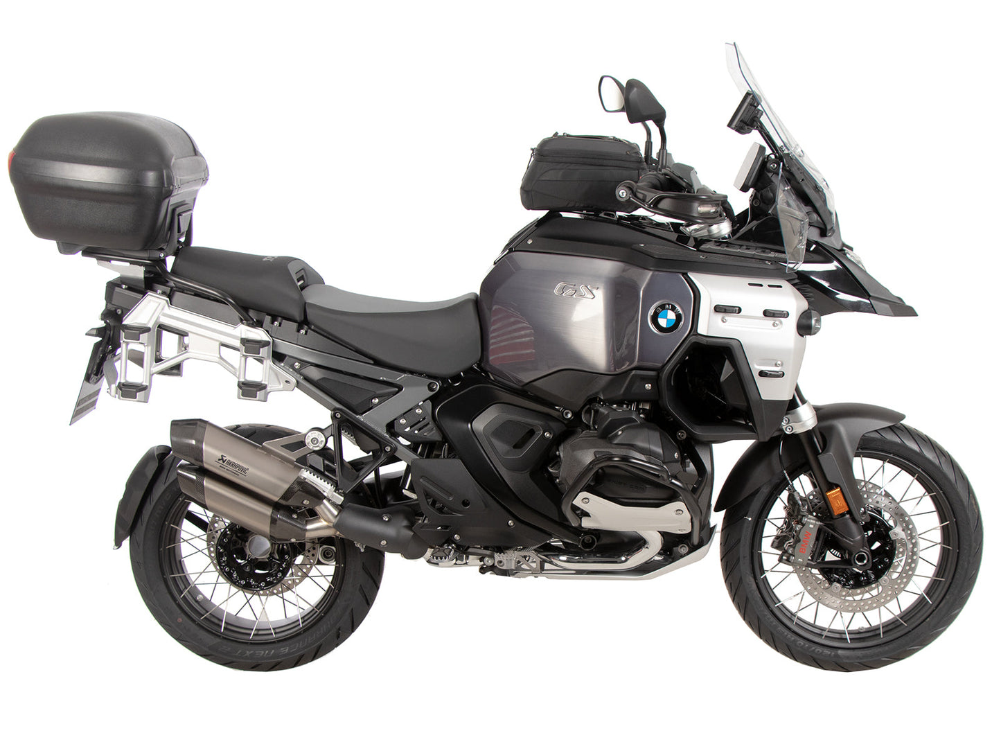 BMW R 1300 GSA Carrier - Topcase Fixed Hinge (Alu Rack) - Hepco Becker - 6526543 01 01