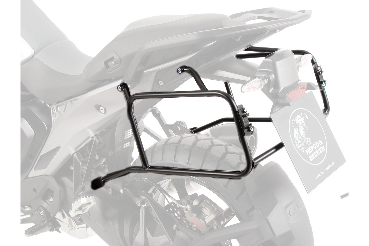 BMW R 1300 GS Carrier - Sidecarrier (Permanent Mount) - Hepco Becker - 6536532 00 01