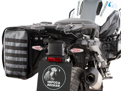BMW R 1300 GS Carrier - Sidecases Pair X Travel (Original Vario Rack) - Hepco Becker - 6406532 00 01