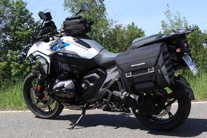 BMW R 1300 GS Carrier - Sidecases Pair X Travel (Original Vario Rack) - Hepco Becker - 6406532 00 01