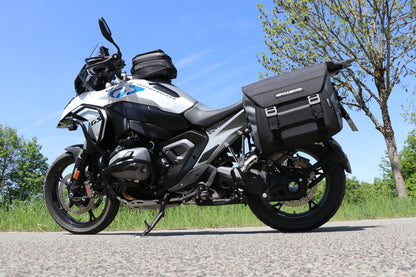 BMW R 1300 GS Carrier - Sidecases Pair X Travel (Original Vario Rack) - Hepco Becker - 6406532 00 01