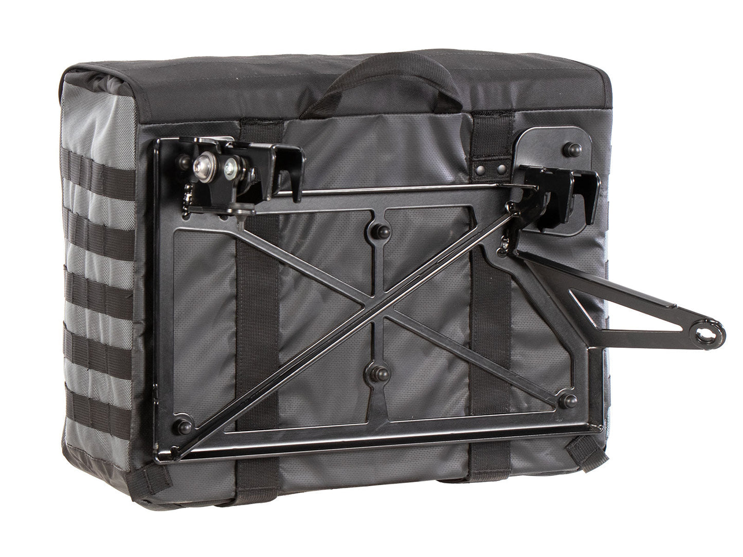 BMW R 1300 GS Carrier - Sidecases Pair X Travel (Original Vario Rack) - Hepco Becker - 6406532 00 01