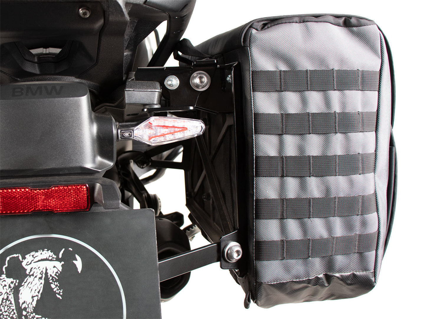 BMW R 1300 GS Carrier - Sidecases Pair X Travel (Original Vario Rack) - Hepco Becker - 6406532 00 01