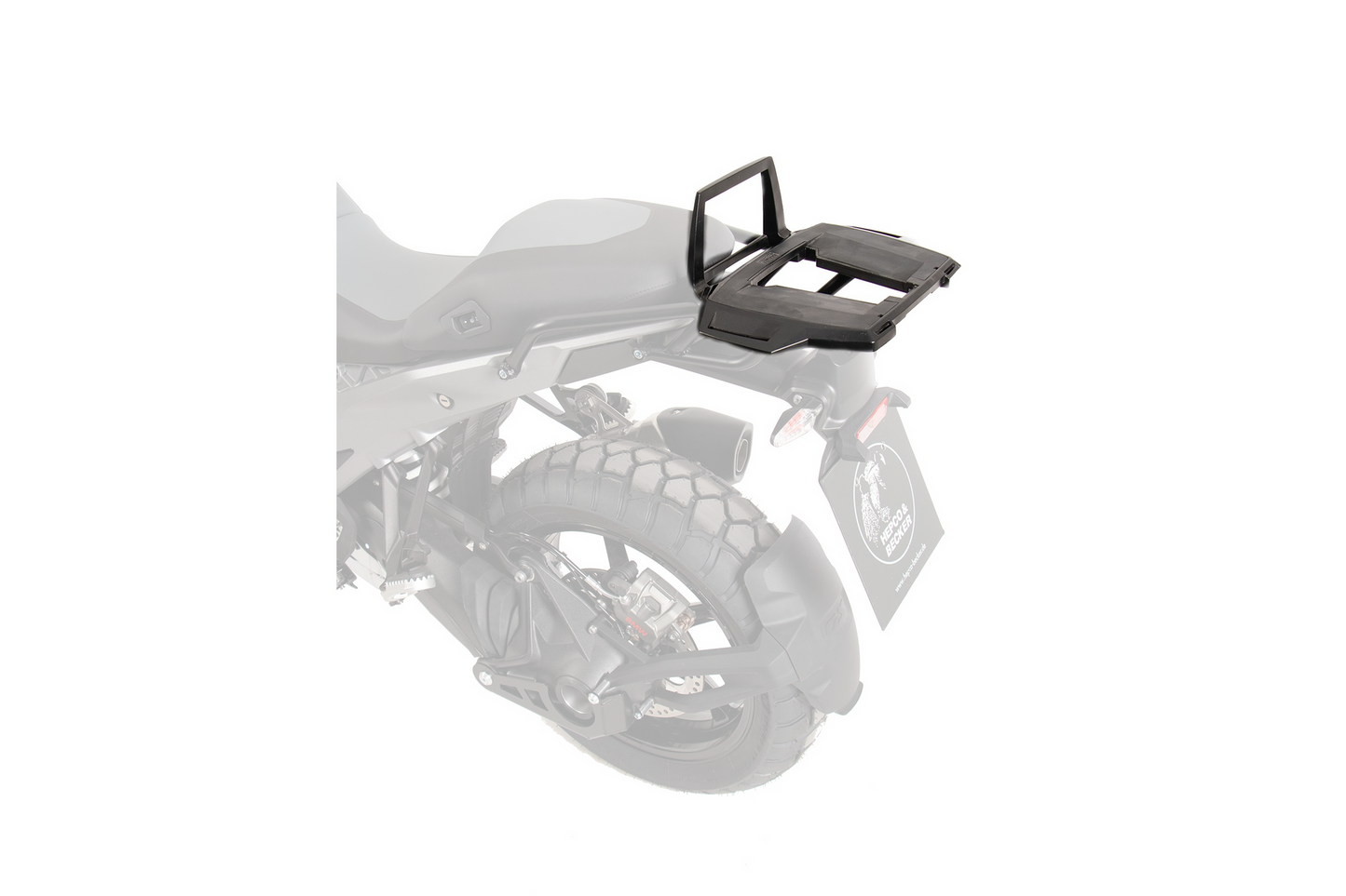 BMW R 1300 GS Carrier - Topcase Alurack - Hepco Becker - 6526532 01 01