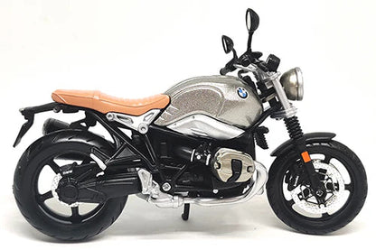 BMW R nineT Scrambler (Silver) 1/12 Maisto - 52701