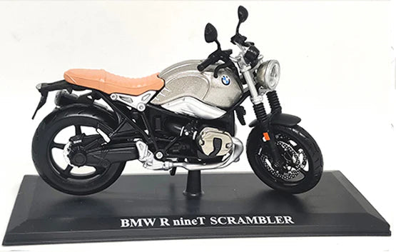 BMW R nineT Scrambler (Silver) 1/12 Maisto - 52701