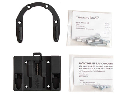 BMW S 1000 XR Tank Ring Basic incl. fastener for tankbag -Hepco Becker - 5166538 00 01