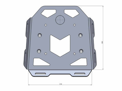 BMW S 1000 XR (2024-) Mini Rack Carrier - Hepco Becker - 6606538 01 01