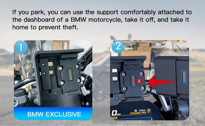 LBC Moto BMW BM300 Replacement Display Only Screen Unit for Motorcycle Dash Cam & Navigation System