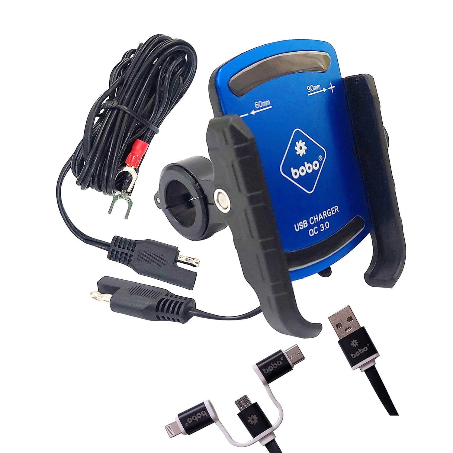 BOBO BM1 PRO Jaw-Grip Mobile Holder (Blue)-BB-BM-001-011003