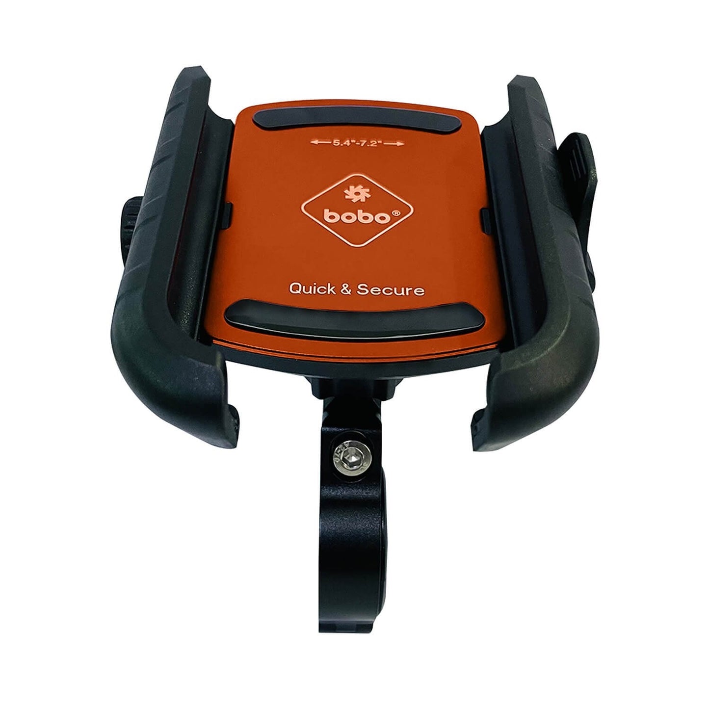 BOBO BM14 Quick Release Enhanced BM4 Bike Cycle Phone Holder Motorcycle Mobile Mount (Orange)-BB-BM-014-001005