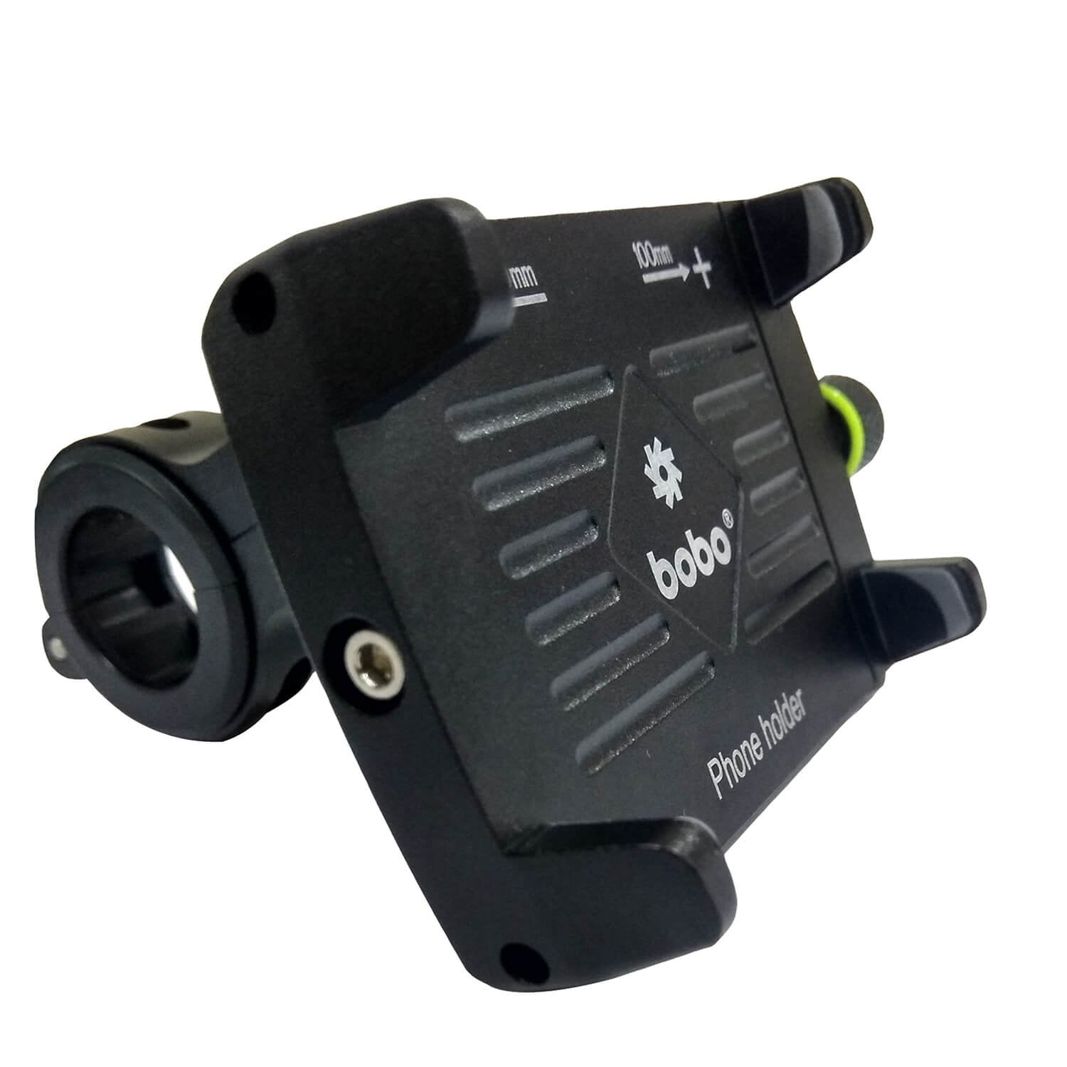 BOBO BM3 Claw-Grip Aluminum Bike Cycle Phone Holder Motorcycle Mobile Mount (Black)-BB-BM-003-001001