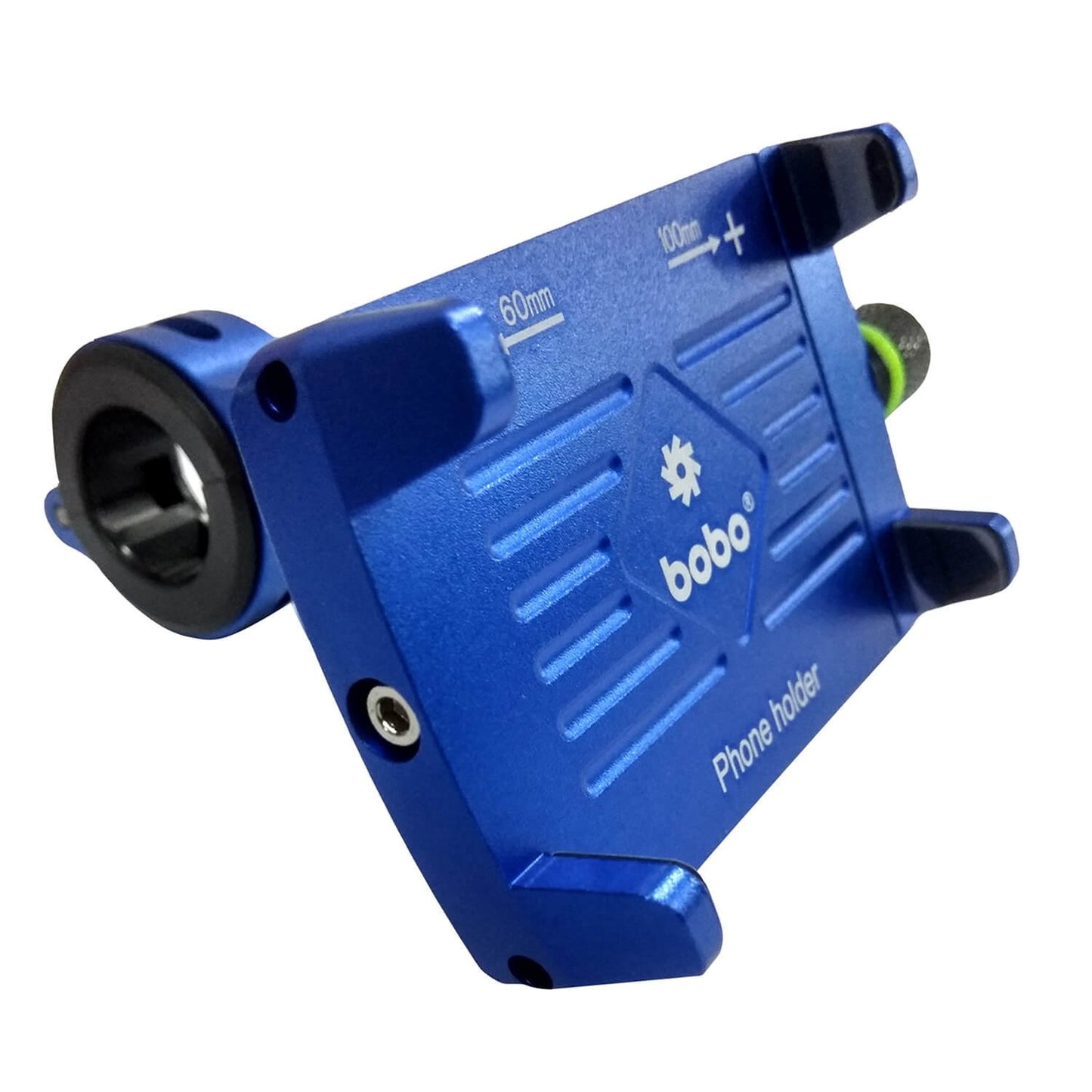 BOBO BM3 Claw-Grip Aluminum Bike Cycle Phone Holder Motorcycle Mobile Mount (Blue)-BB-BM-003-001003