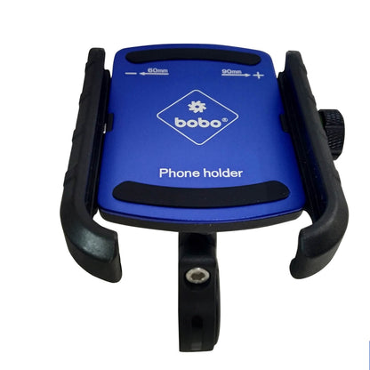 BOBO BM4 Jaw-Grip Bike Cycle Phone Holder Motorcycle Mobile Mount (Blue)-BB-BM-004-001003