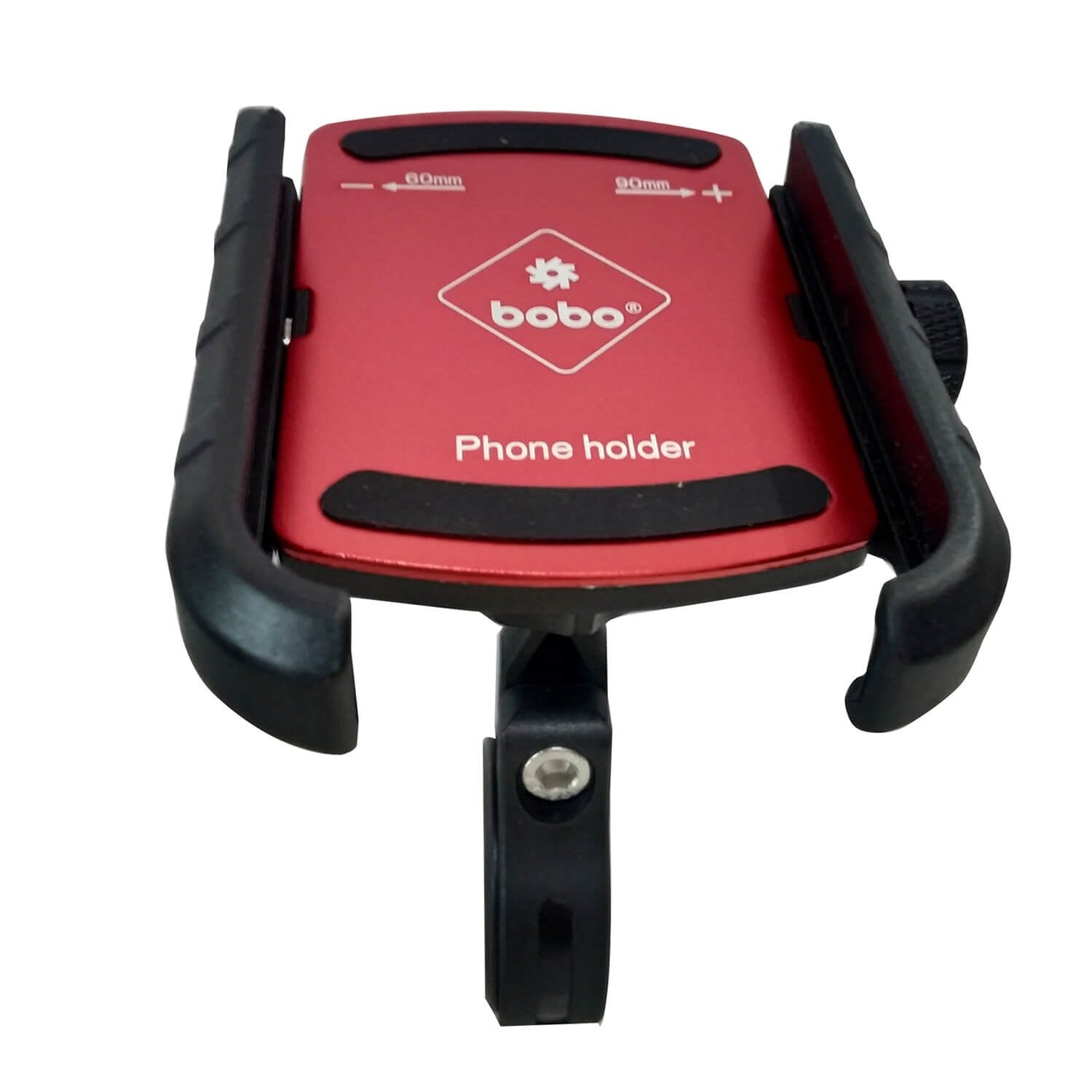 BOBO BM4 Jaw-Grip Bike Cycle Phone Holder Motorcycle Mobile Mount (Red)-BB-BM-004-001002