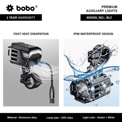 BOBO BL2 Bike Auxiliary Lights