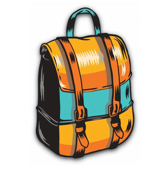 Backpack Sticker - Wander Looms - Riders Junction - Riders Junction