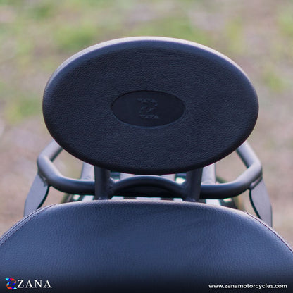 Backrest Oval Compatible with Luggage Rack for Super Meteor 650 by ZANA-ZI-8295