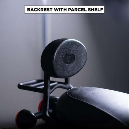 Backrest With Parcel Shelf For Royal Enfield Hunter 350 - ZI-8267 - Riders Junction