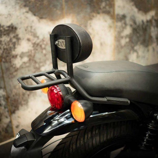 Backrest With Parcel Shelf For Royal Enfield Hunter 350 - ZI-8267 - Riders Junction