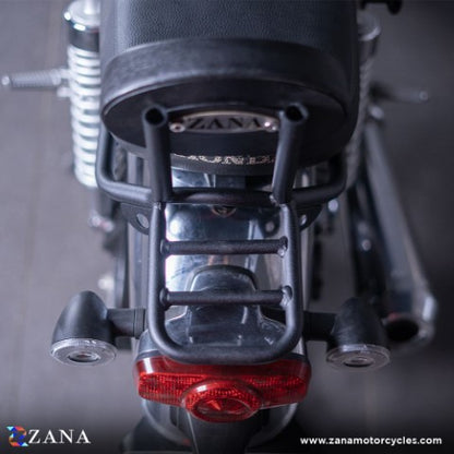 Zana Backrest with parcel shelf for HONDA CB350 - ZI-8203 - Riders Junction