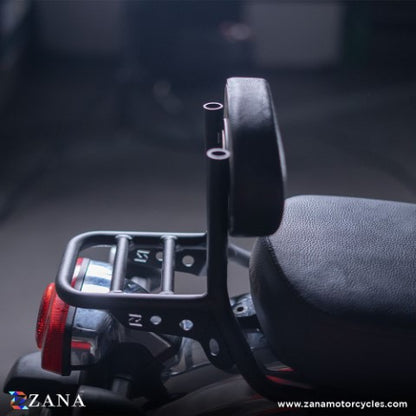 Zana Backrest with parcel shelf for HONDA CB350 - ZI-8203 - Riders Junction