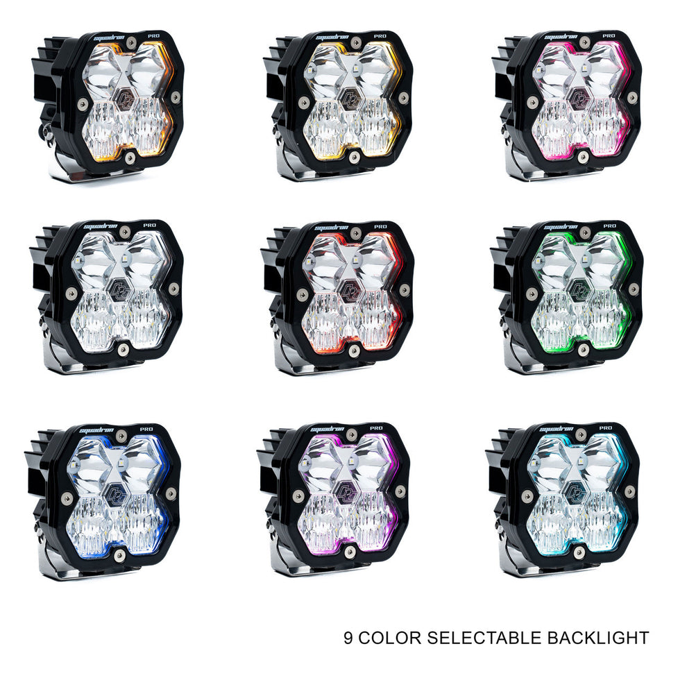 Baja Designs Aux LED - SQUADRON 2.0 SPORT - Clear (55-7803-2)