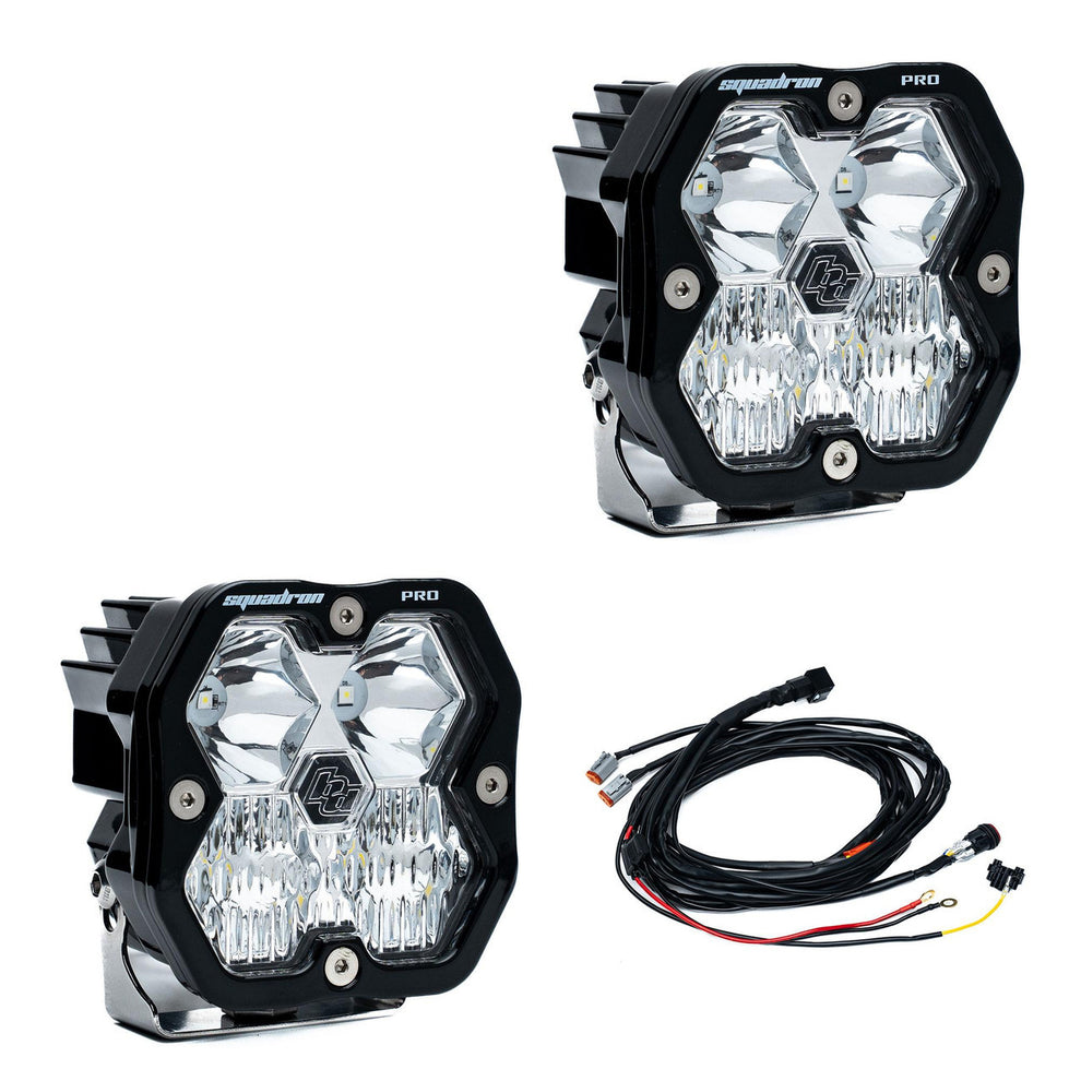 Baja Designs Aux LED - SQUADRONS 2.0 PRO - Clear (49-7803-2-BUN)