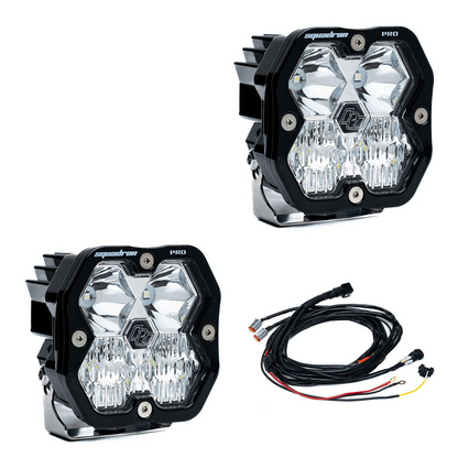 Baja Designs Aux LED - SQUADRONS 2.0 PRO - Clear (49-7803-2-BUN)