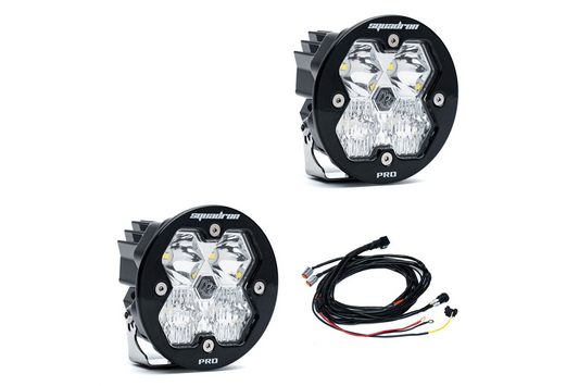 Baja Designs Aux LED - SQUADRONS 2.0 PRO ROUND - Clear (59-7801-2)