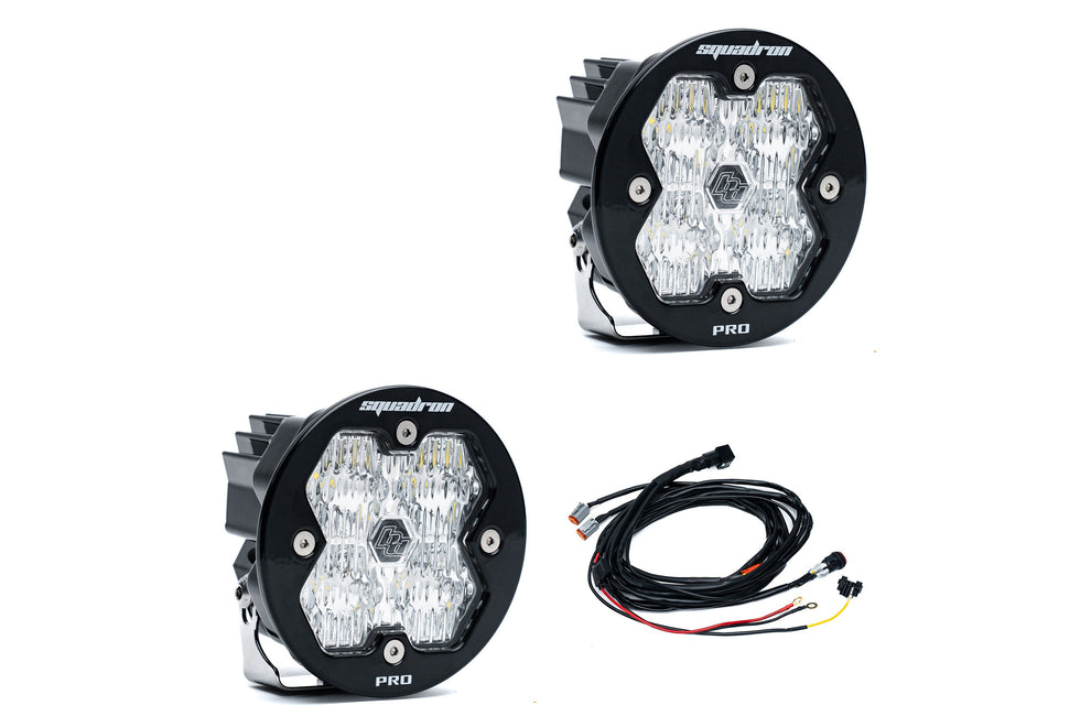Baja Designs Aux LED - SQUADRONS 2.0 PRO ROUND - Clear (59-7801-2)