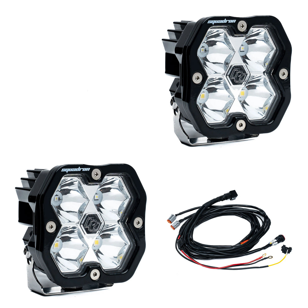 Baja Designs Aux LED - SQUADRON 2.0 SPORT - Clear (55-7803-2)