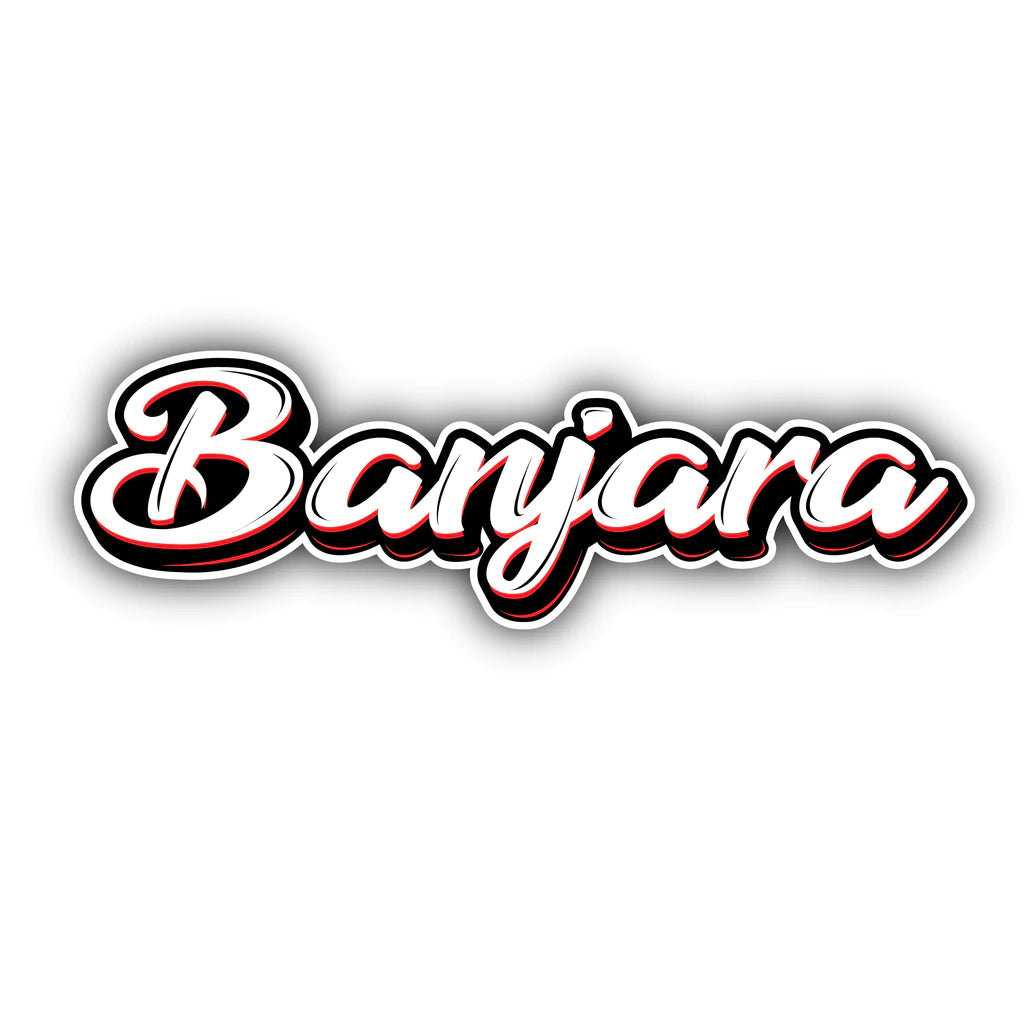 Banjara Sticker - Wander Looms - Riders Junction