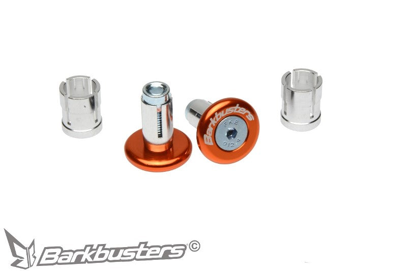 Barkbusters Accessory – Bar End Plug - Orange B-045-OR