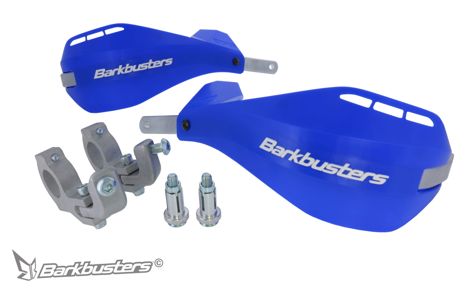 Barkbusters EGO Handguard-with Multi Fit Clamps-(Blue)-EGO-202-00-BU