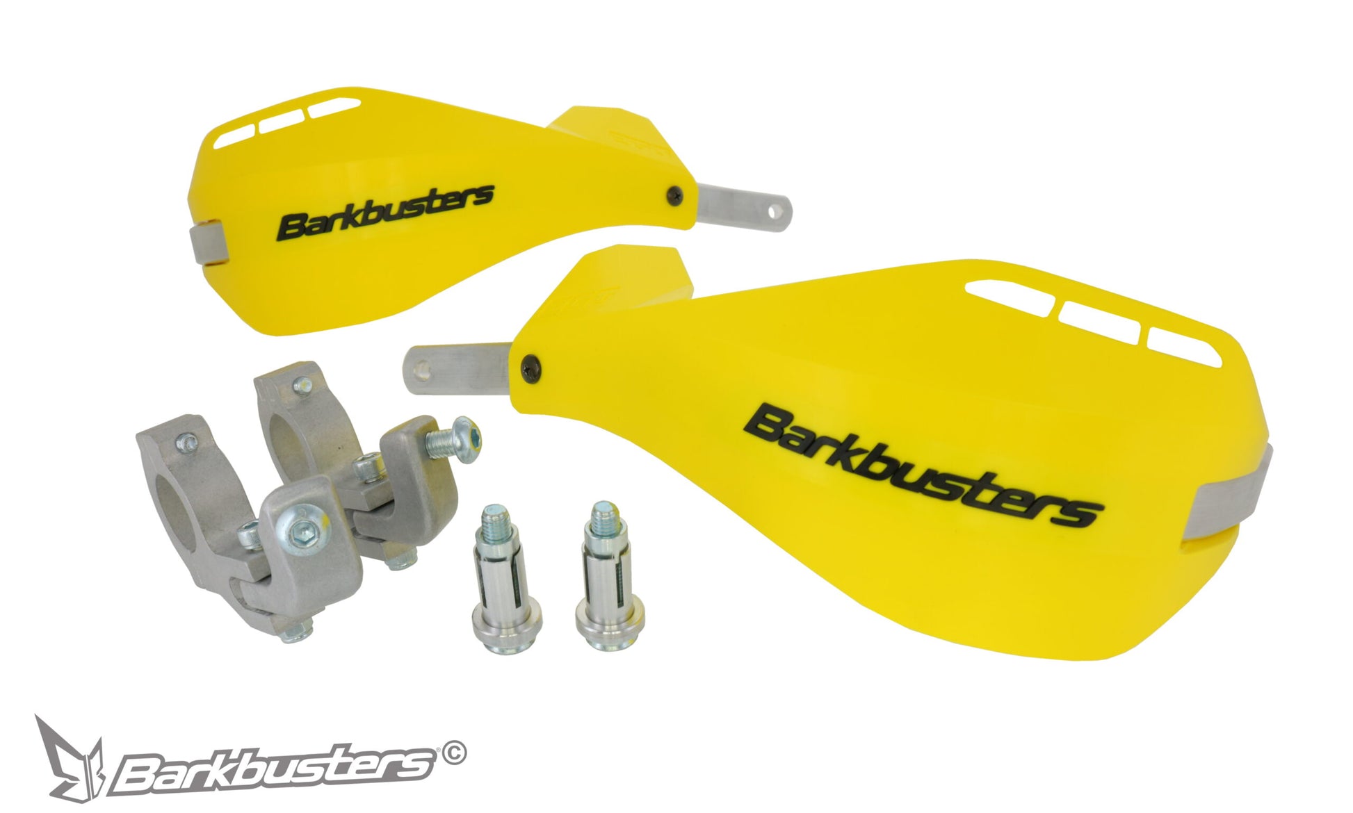 Barkbusters EGO Handguard-with Multi Fit Clamps-(Yellow)-EGO-202-00-YE