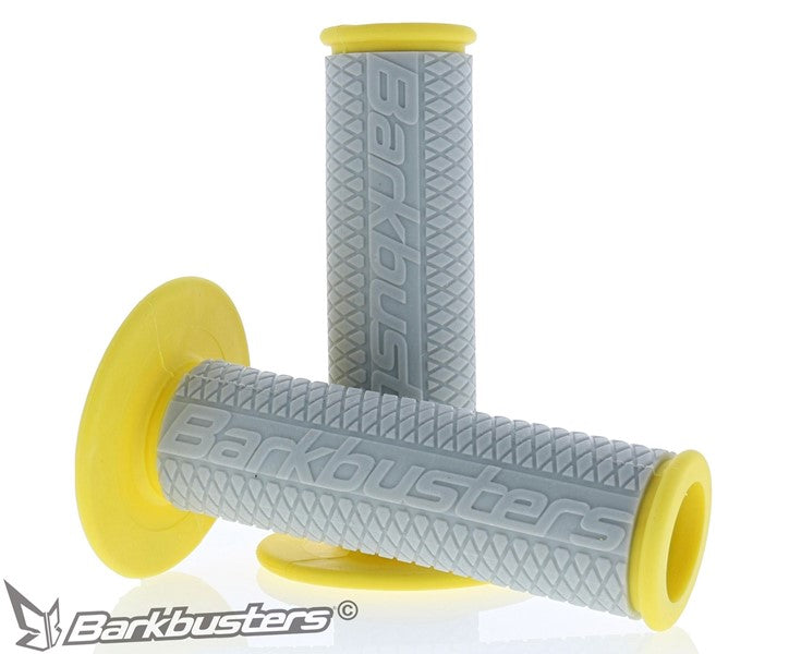 Barkbusters Handlebar Grips – GreyYellow GRP-1GY-00-YE