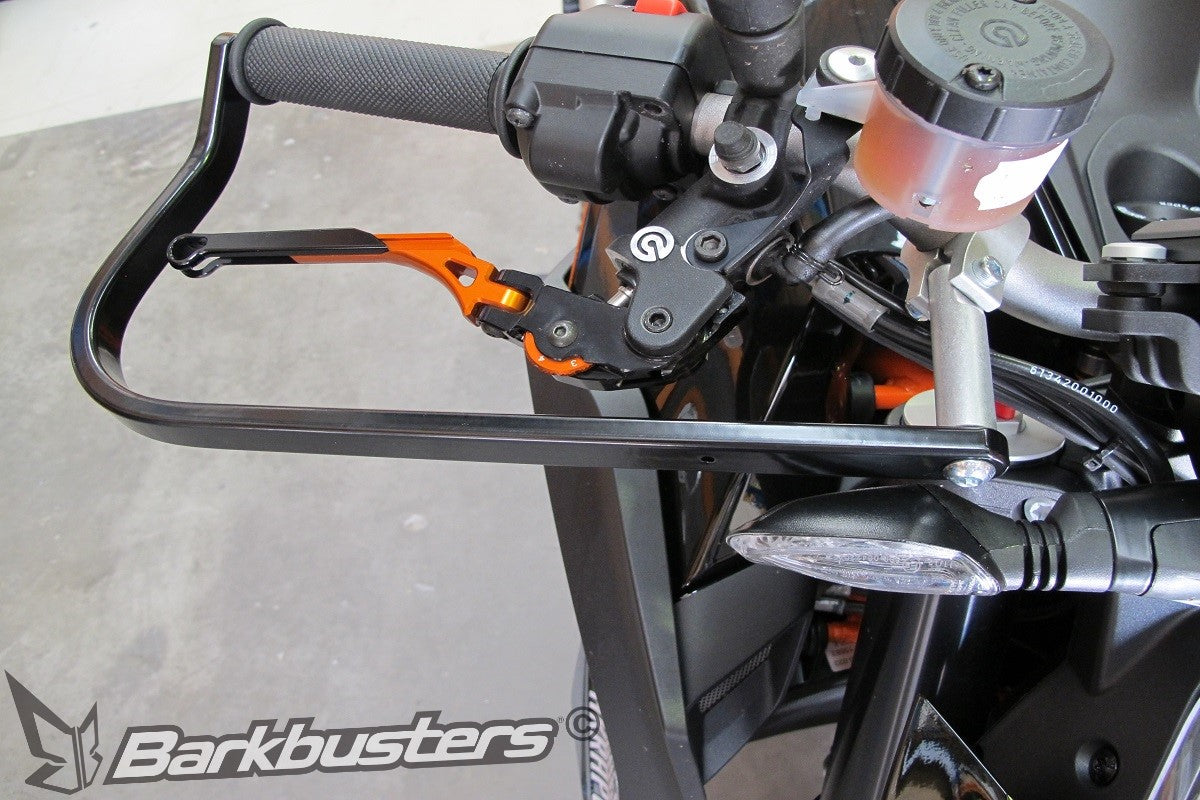 Barkbusters Hardware Kit-Two Point Mount KTM 1290 Super Duke R ('14 On)-Backbone Powder Coated Black-BHG-054-00-NP