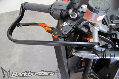 Barkbusters Hardware Kit-Two Point Mount KTM 1290 Super Duke R ('14 On)-Backbone Powder Coated Black-BHG-054-00-NP