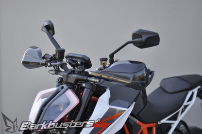 Barkbusters Hardware Kit-Two Point Mount: KTM 1290 Super Duke R ('14 On)-Backbone Powder Coated Black-BHG-054-00-NP