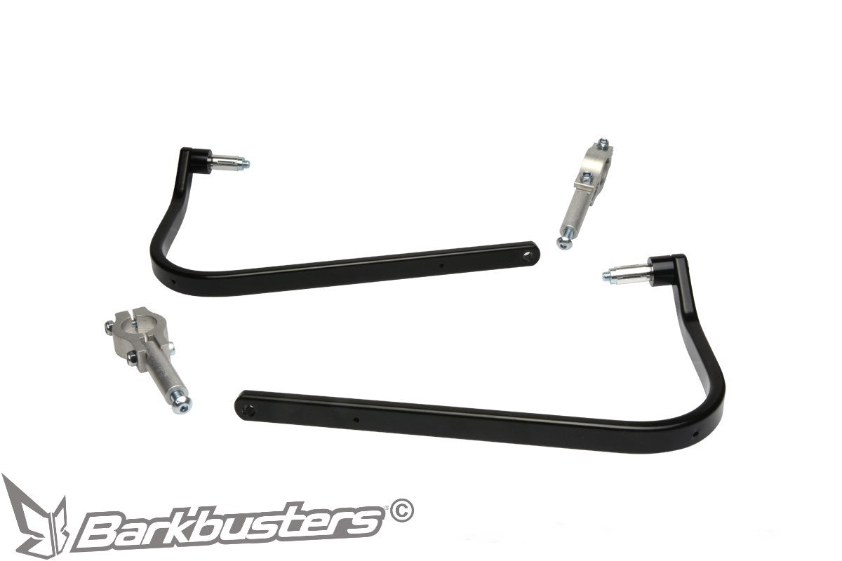 Barkbusters Hardware Kit-Two Point Mount: KTM 1290 Super Duke R ('14 On)-Backbone Powder Coated Black-BHG-054-00-NP