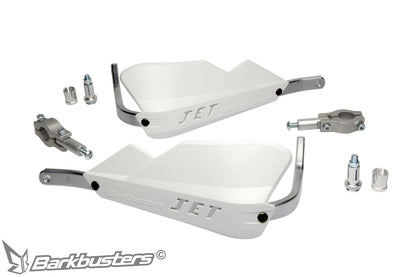Barkbusters JET Handguard-Two Point Mount (Straight 22mm)-(White)-JET-001-WH
