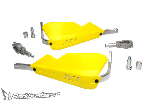 Barkbusters JET Handguard-Two Point Mount (Straight 22mm)-(Yellow)-JET-001-YE
