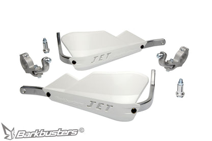 Barkbusters JET Handguard – Two Point Mount (Tapered)-(White)-JET-002-WH