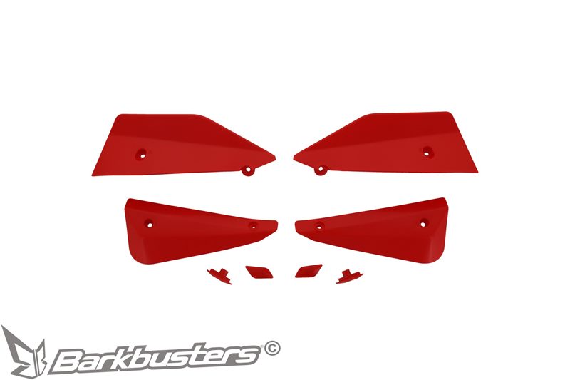 Barkbusters Spare Part – Sabre Deflector & Plug Set - Red B-084-RD