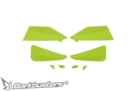 Barkbusters Spare Part – Sabre Deflector & Plug Set - Yellow Hi-Viz B-084-YH