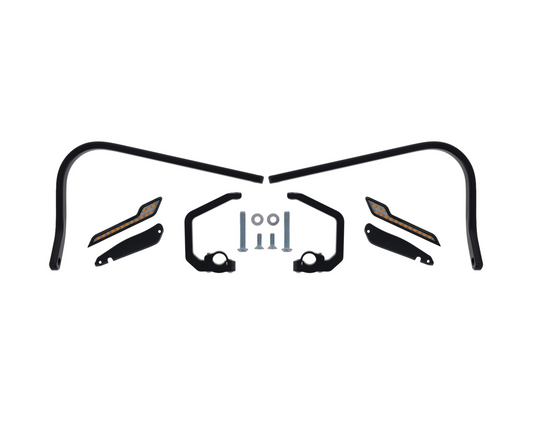 Barkbusters Hardware Kit for BMW R 1300 GS/GSA – Two Point Mount with LED Sequential Indicators - BHG-133-00-BK 